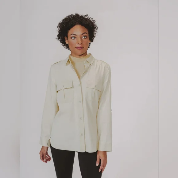 Normal Brand Women's Military Overshirt - Picture 2 of 13